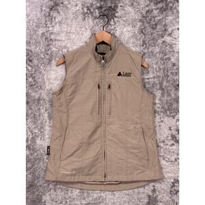 ScotteVest Vest Medium Womens Khaki Travel Cargo Full Zip